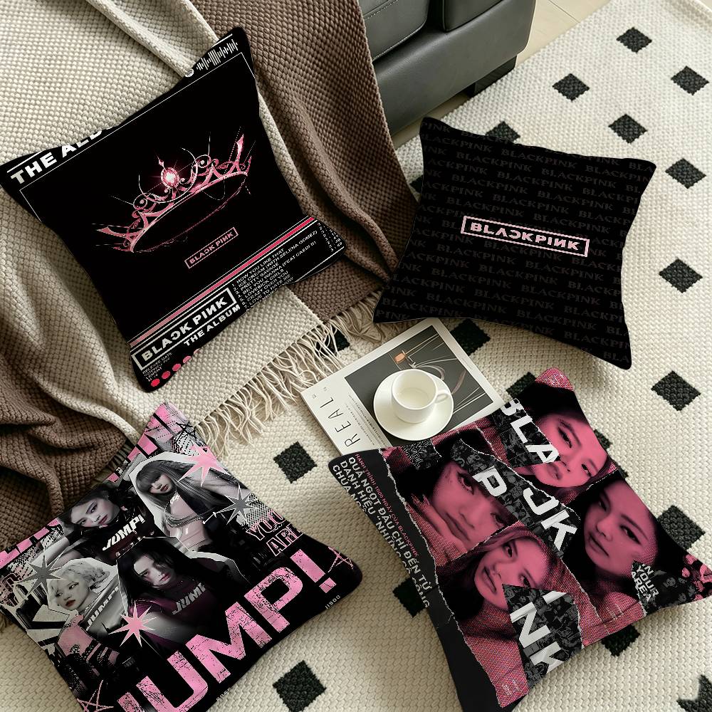 B-Black Kpop Group P-Pinks Gri - огляд і ціна Home Textiles Group