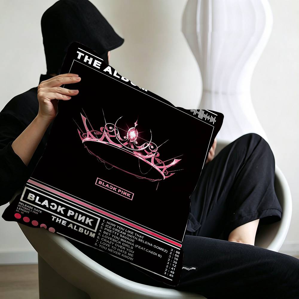 B-Black Kpop Group P-Pinks Gri - огляд і ціна Home Textiles Group