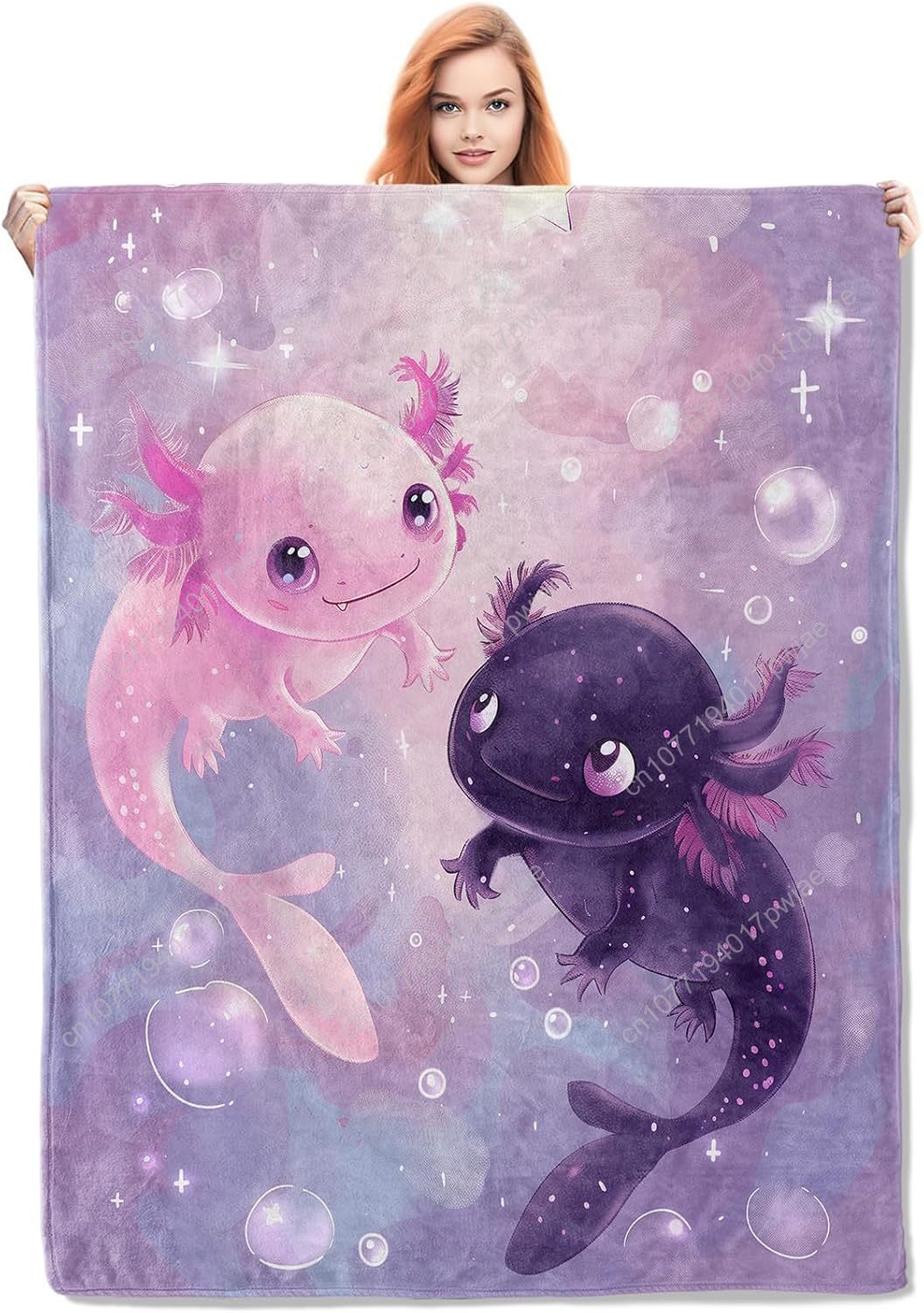 Axolotl Blanket Cute Axolotls  - огляд і ціна Quality Home Textiles