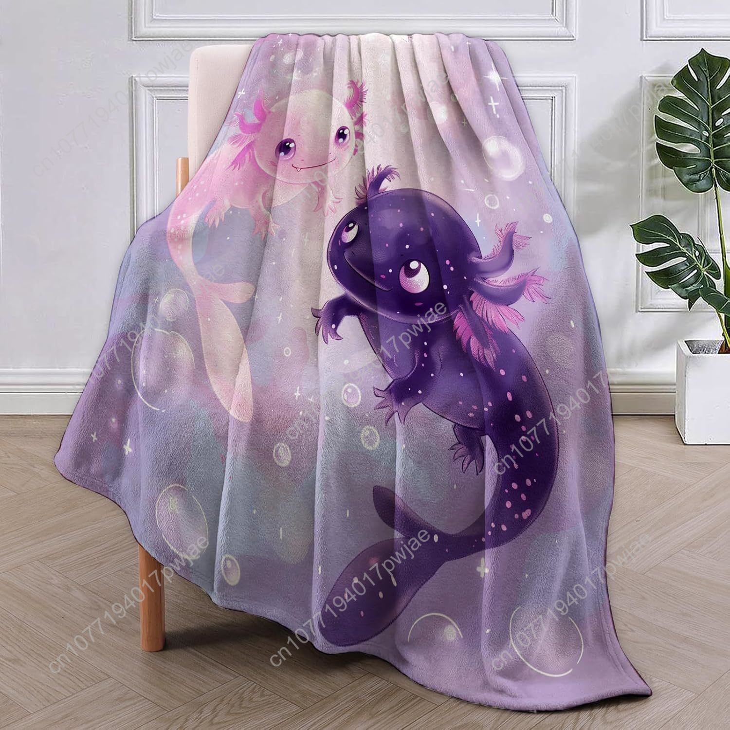 Axolotl Blanket Cute Axolotls  - огляд і ціна Quality Home Textiles