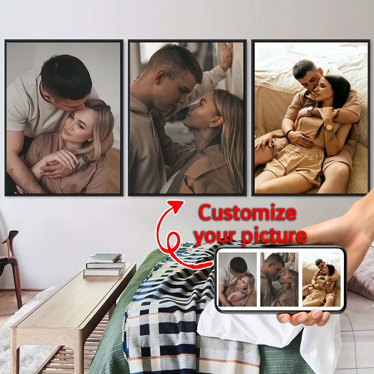 Triptych - 2D custom photo woo - огляд і ціна Home And Textiles Today