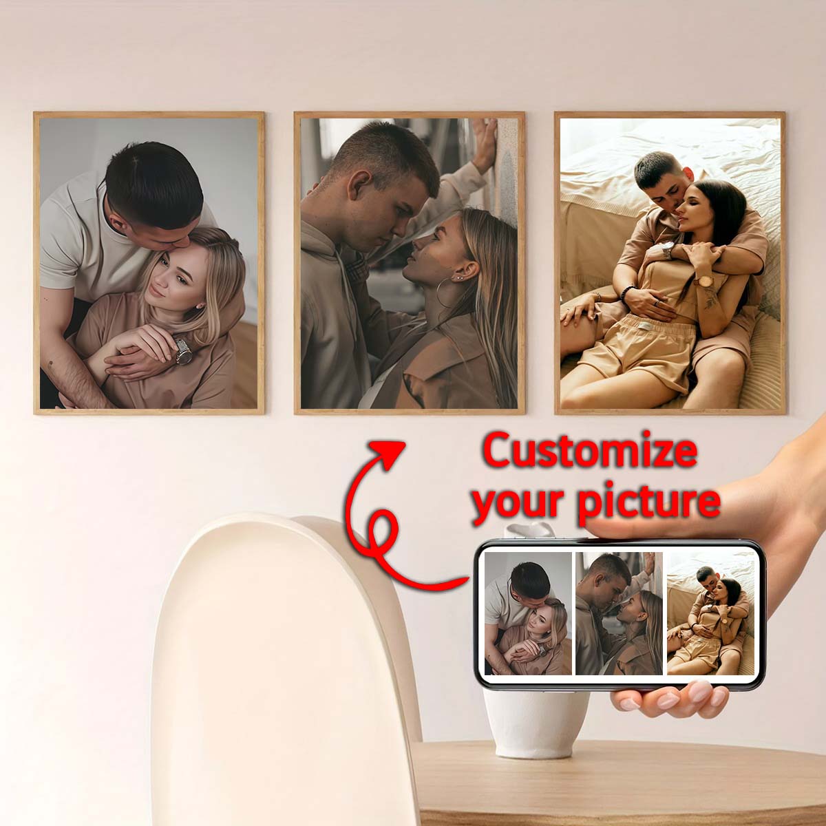 Triptych - 2D custom photo woo - огляд і ціна Home And Textiles Today
