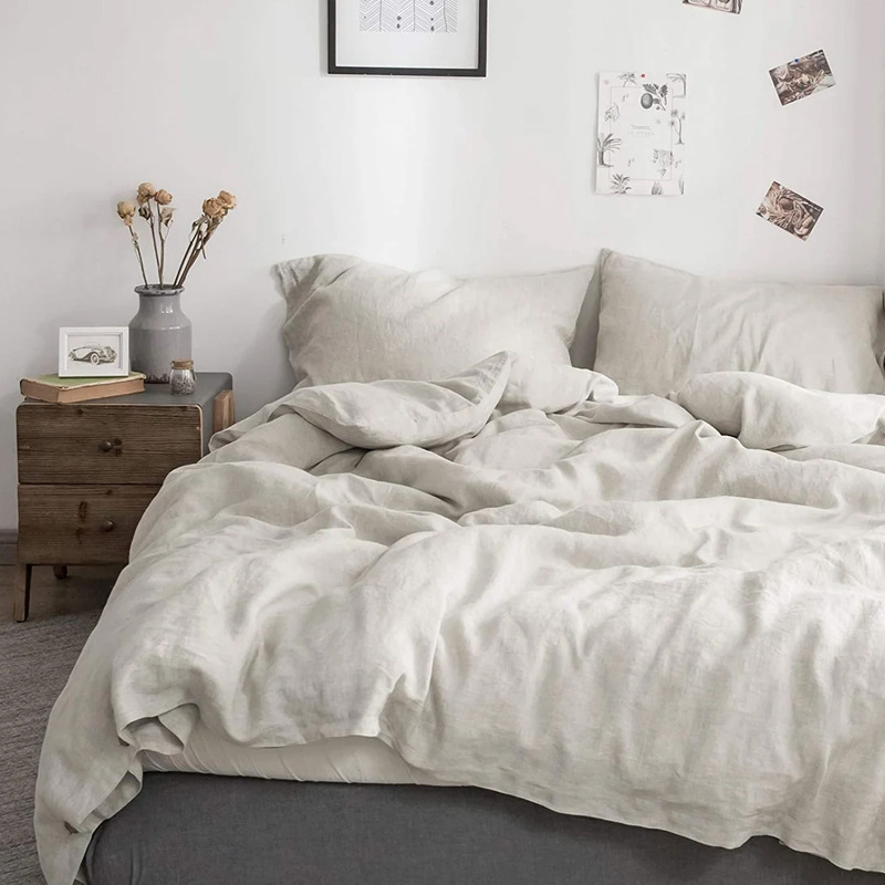 100% Linen Bed Duvet Cover Sto - огляд і ціна Quality Home Textiles