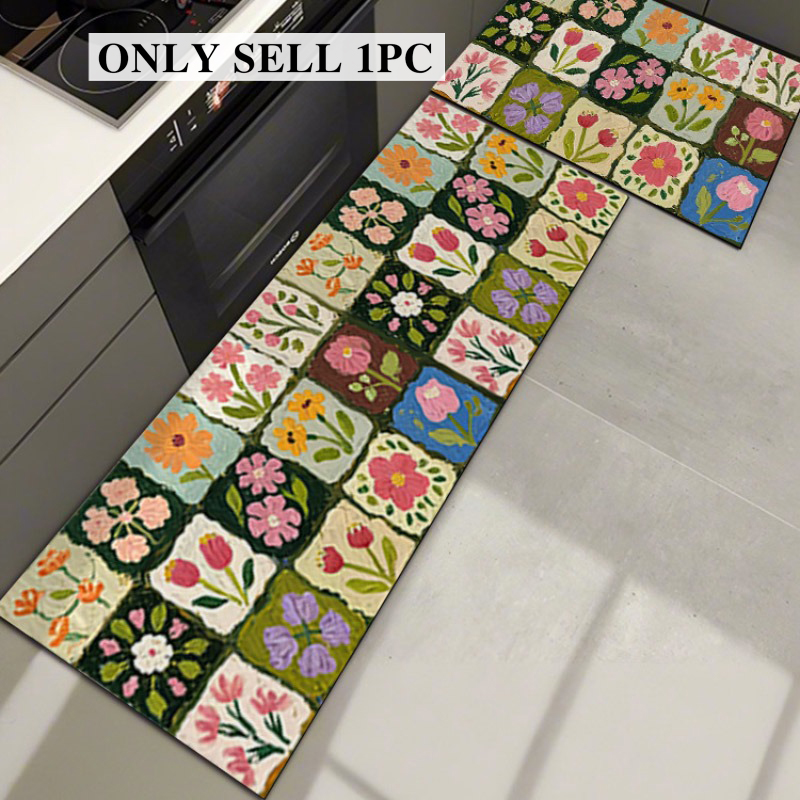Kitchen Rug Pvc Waterproof Lea - огляд і ціна Home Textiles Plaid