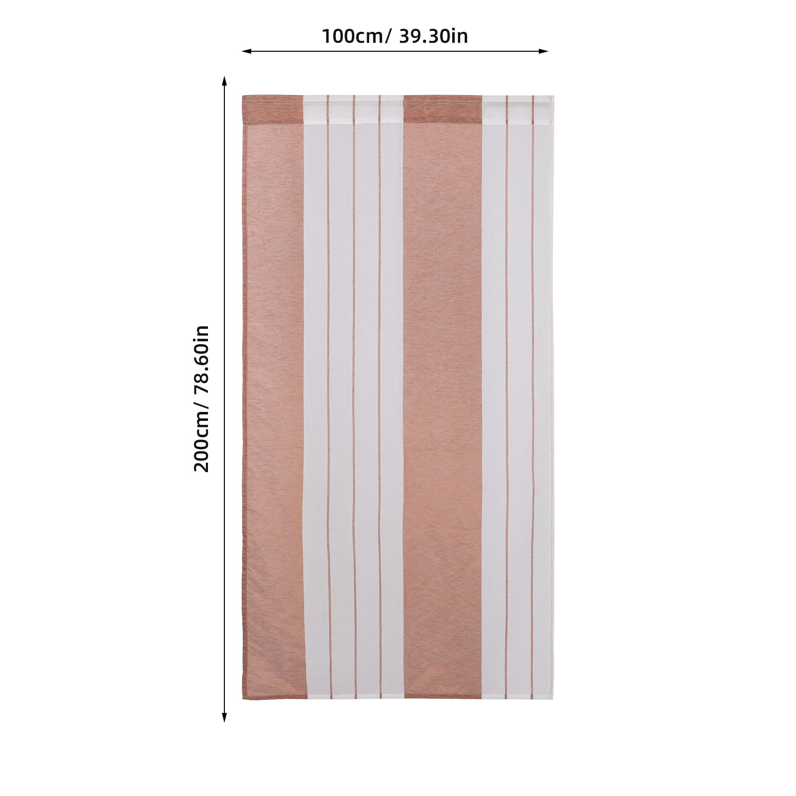 Multicolor Striped Window Shee - огляд і ціна Curtain Sheer Voile