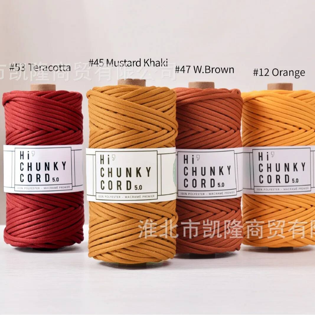 Soft Polyester Chunky Cord 5mm - огляд і ціна Home Textiles Consultant