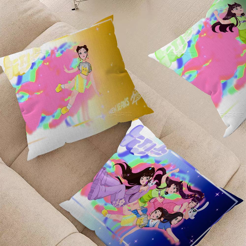 N-NewJeans Singing Group Anime - огляд і ціна Home Textiles Group