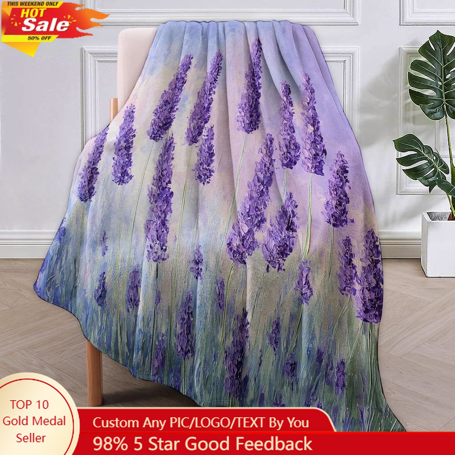 Camper Flannel Blanket, Camp G - огляд і ціна Quality Home Textiles