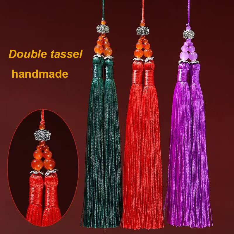 1/2Pcs 15cm Double Tassel Brus - огляд і ціна Home Textiles Suppliers