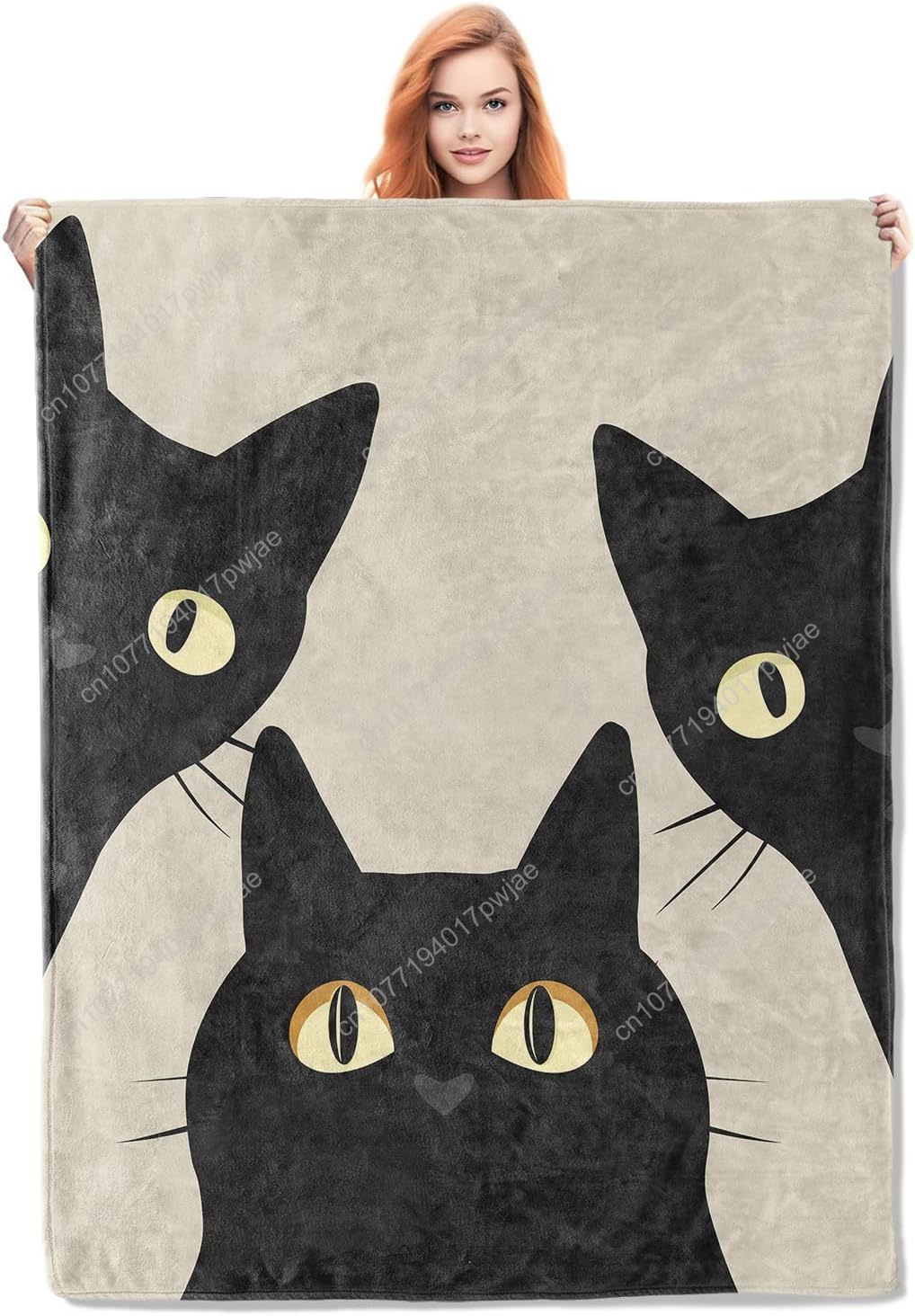Funny Cat Blanket Gifts for Wo - огляд і ціна Quality Home Textiles